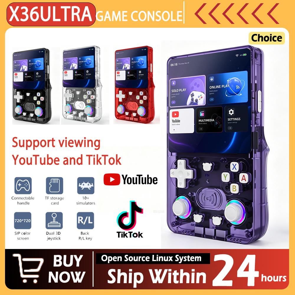 Gaming Console Youtube - Yeni X36 ultra retro el oyun