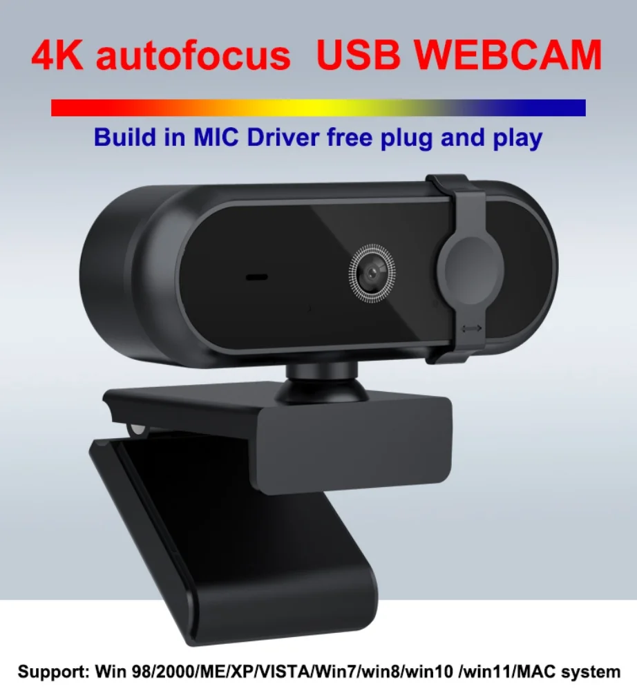 Gaming Console Youtube - 4K 2K Autofoucs Web Kamerası 30fps