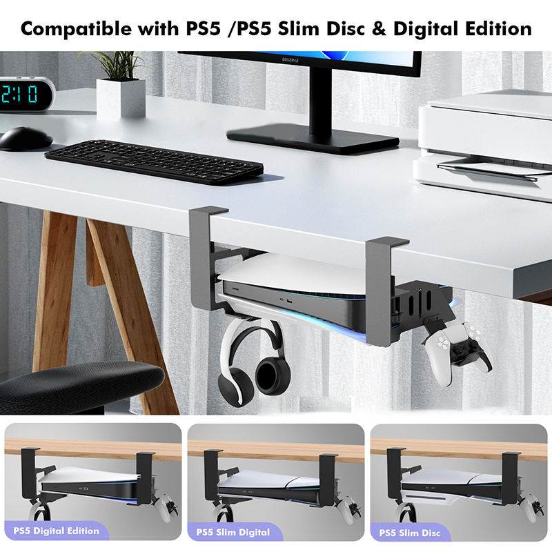 Sony Console Ps5 Slim - PS5 & PS5 için masa asılı