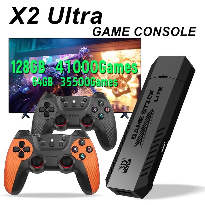 Gaming Console Mini - X2 Ultra Pro Retro Oyun Konsolu