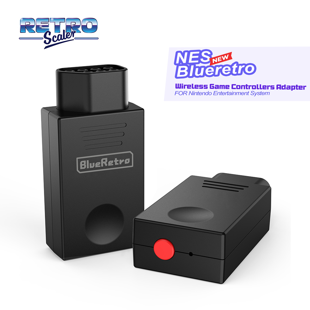 Gaming Console Monitor - RetroScaler Blueretro Kablosuz Denetleyici Adaptörü NES