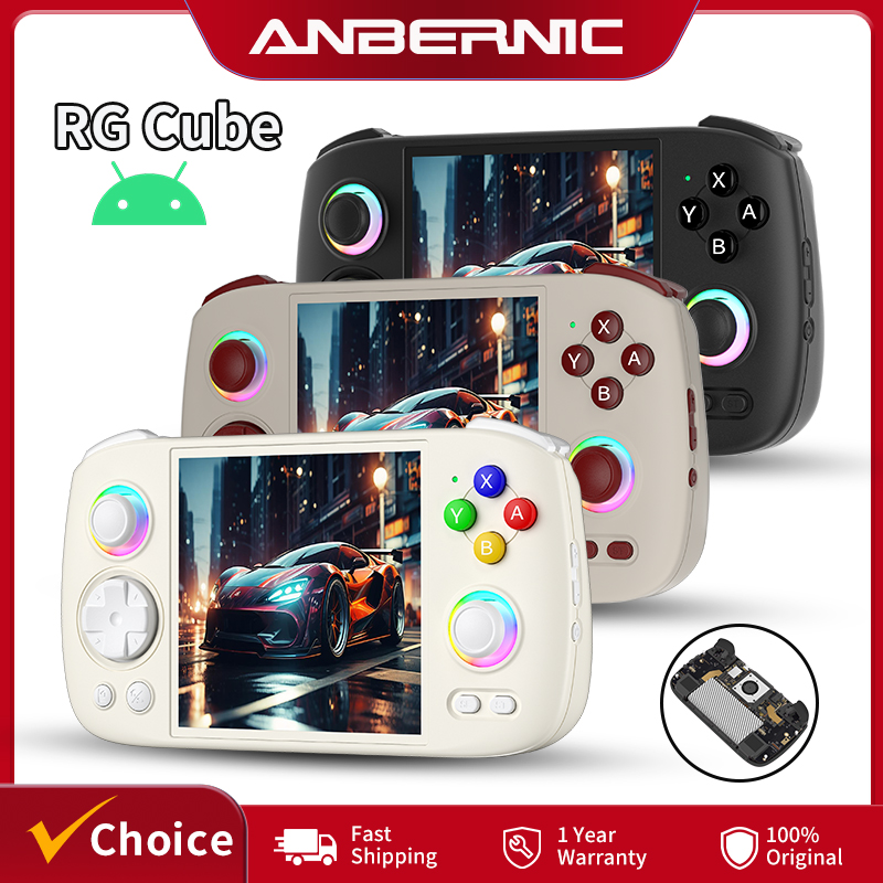 Gaming Console Cube - Anbernic RG Cube El Tipi Oyun