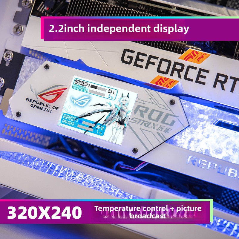 2.2 inç LCD Ekran Grafik Ekran - Gaming Console Display Cabinet incelemesi ve fiyatı