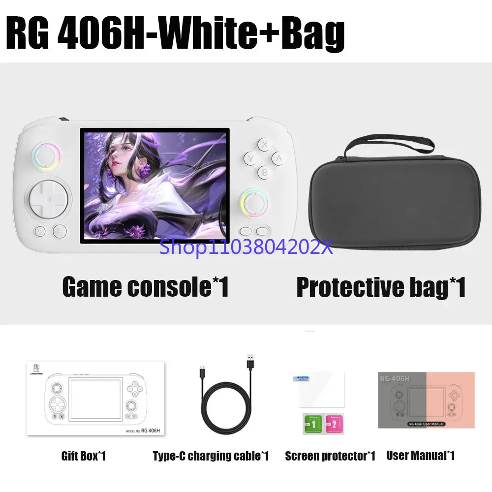 RG406H RG 406H Elde Taşınabili - Gaming Console Windows incelemesi ve fiyatı