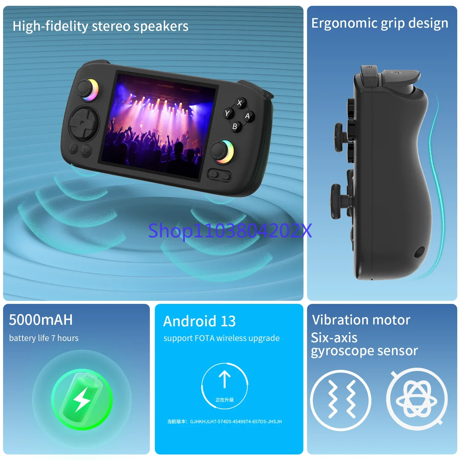 RG406H RG 406H Elde Taşınabili - Gaming Console Windows incelemesi ve fiyatı