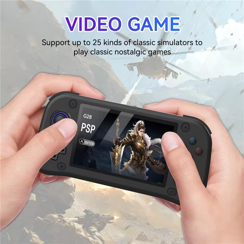 G28 4.3 inç Retro El Tipi Oyun - Gaming Console Youtube incelemesi ve fiyatı