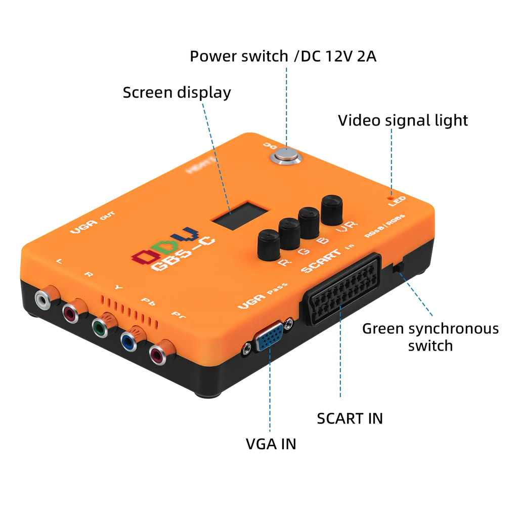 Mcbazel ODV-GBS-C bileşen VGA/ - Gaming Console Cube incelemesi ve fiyatı