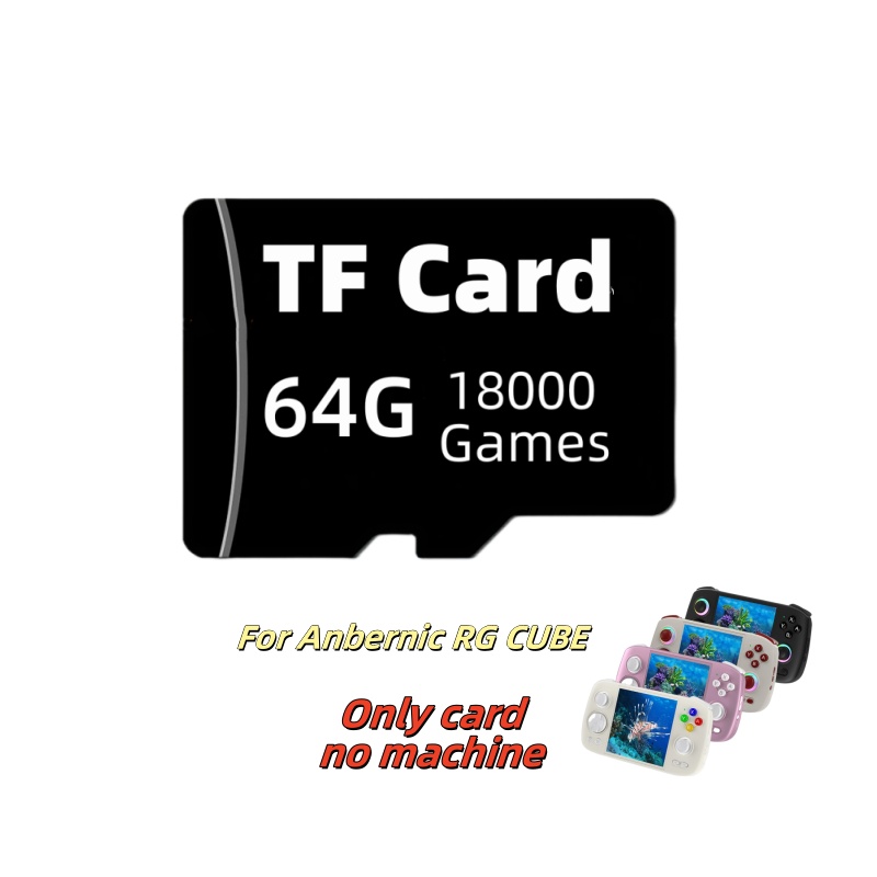 Anbernic RG küp TF kart hafıza - Gaming Console Cube incelemesi ve fiyatı