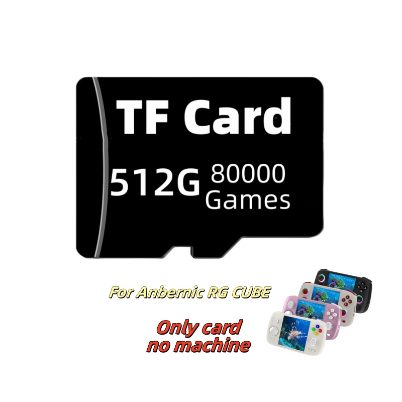 Anbernic RG küp TF kart hafıza - Gaming Console Cube incelemesi ve fiyatı