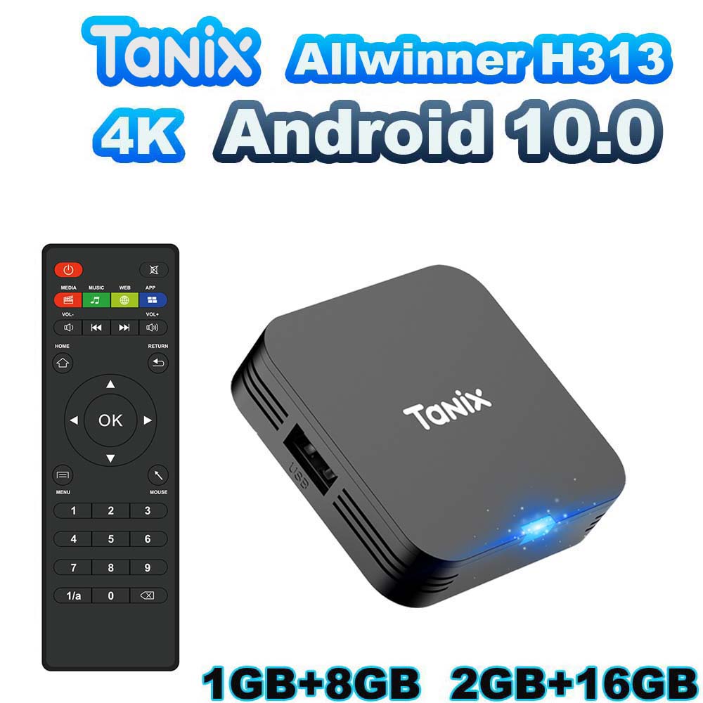TANIX TX1 Android 10.0 Allwinn - Gaming Console Youtube incelemesi ve fiyatı
