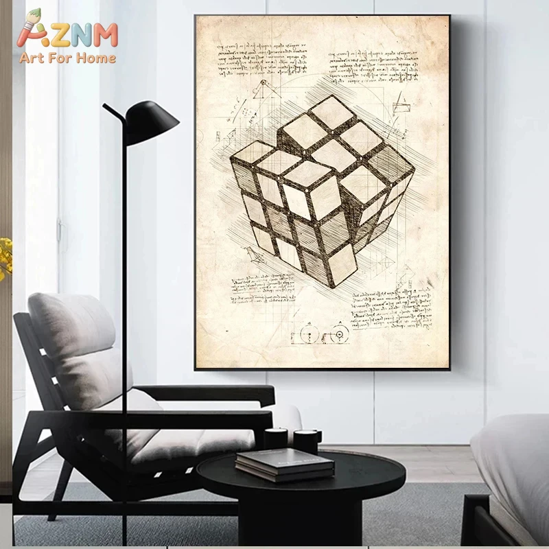 AZNM Vintage Blueprint Oyun Ka - Gaming Console Cube incelemesi ve fiyatı