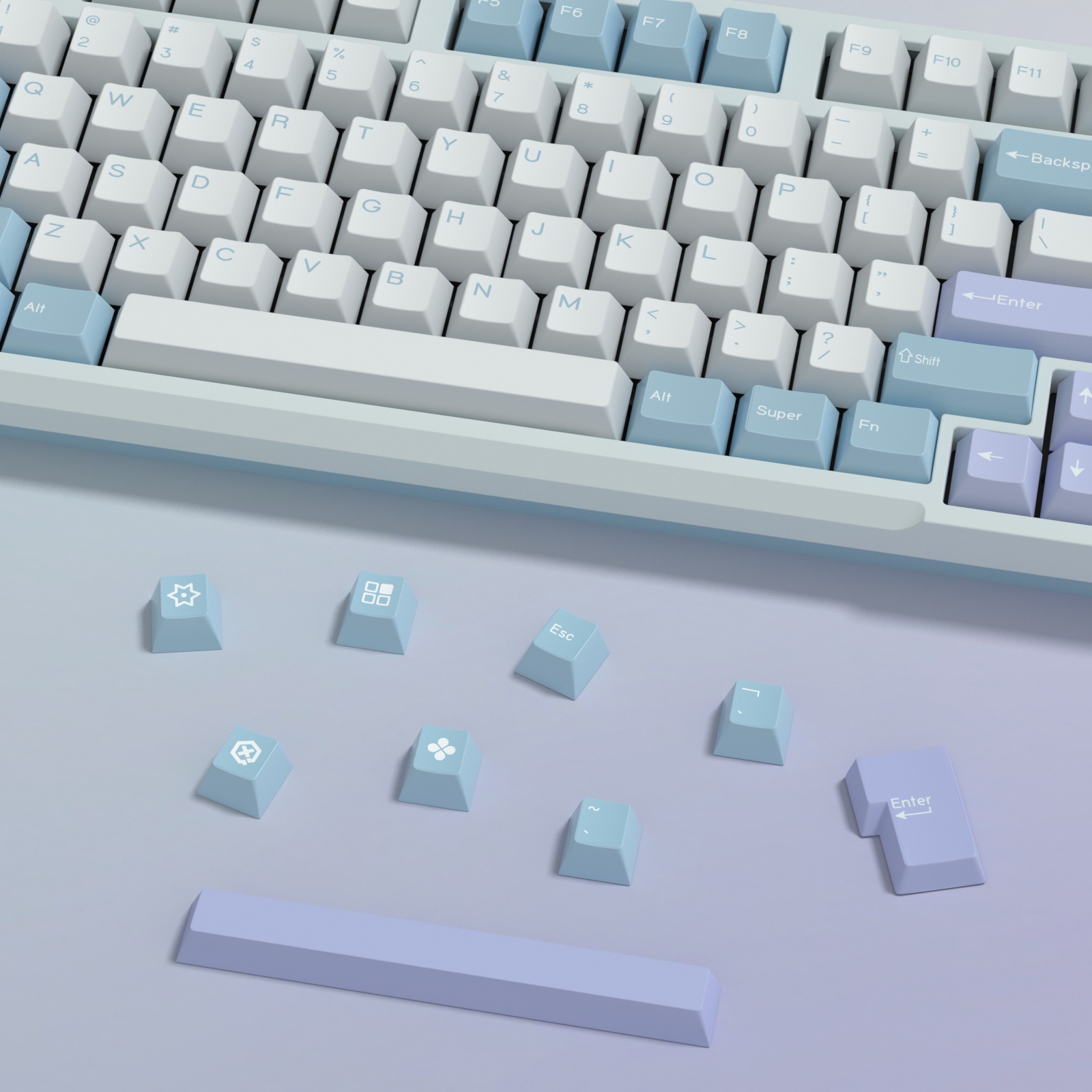 KBDiy GMK Illusion Klavye Tuş  - Gaming Console Mini incelemesi ve fiyatı
