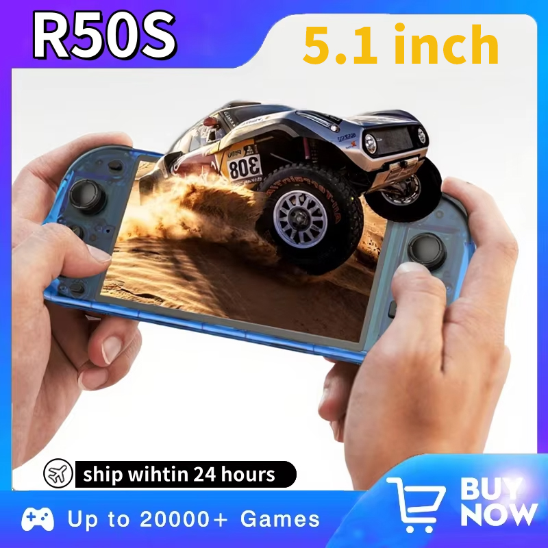 5.1 inç Yeni R50S Retro El Oyu - Gaming Console Windows incelemesi ve fiyatı
