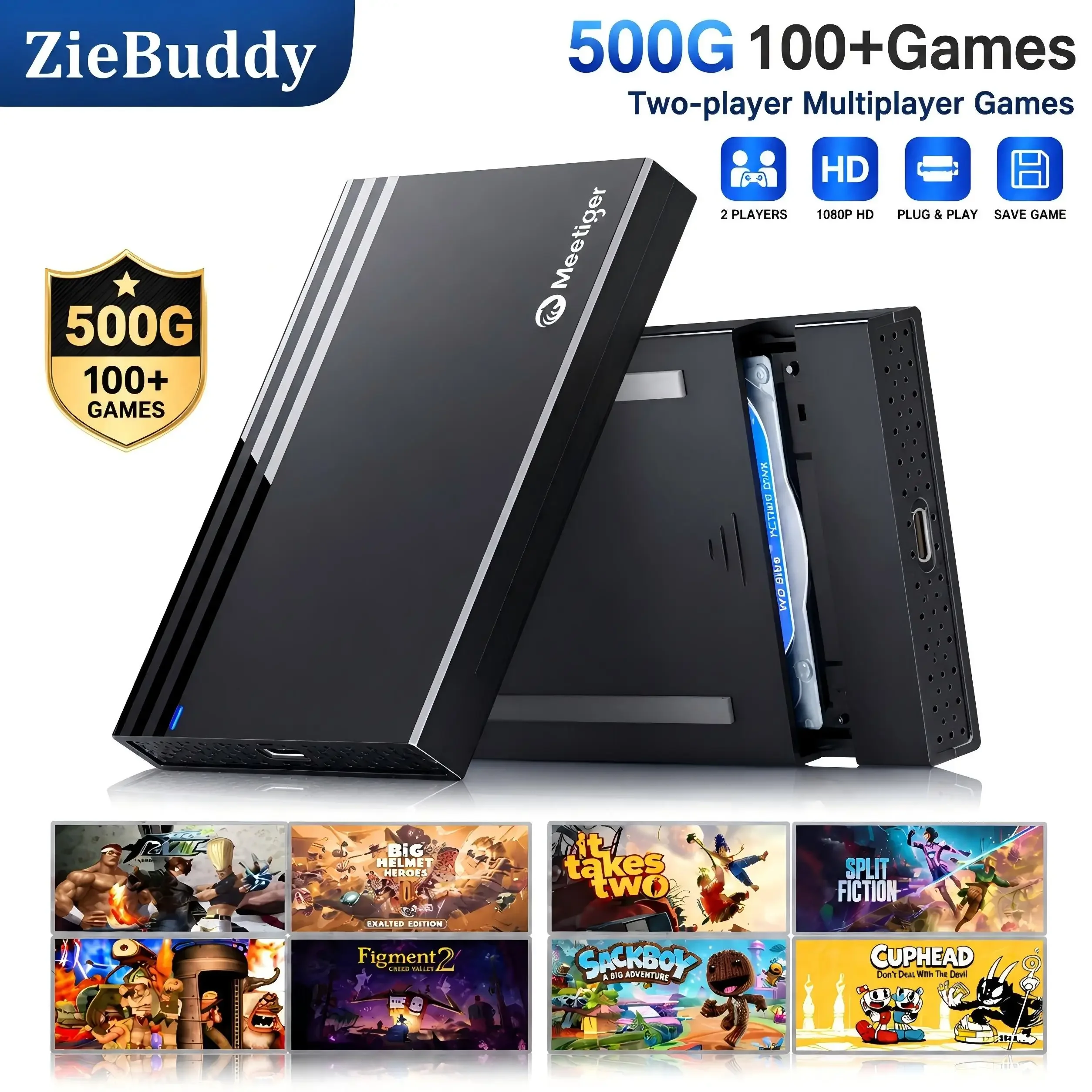 ZieBuddy 500GB Oyun Konsolu 11 - Gaming Console Windows incelemesi ve fiyatı