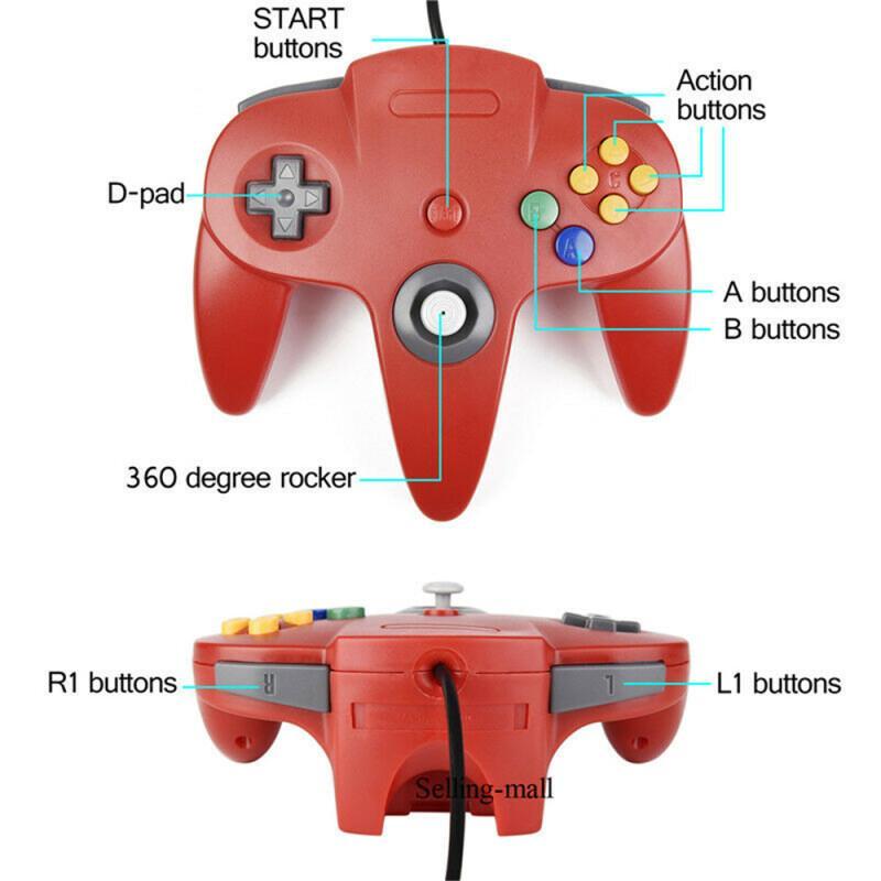 N64 Denetleyici Klasik USB Kab - Gaming Console Windows incelemesi ve fiyatı
